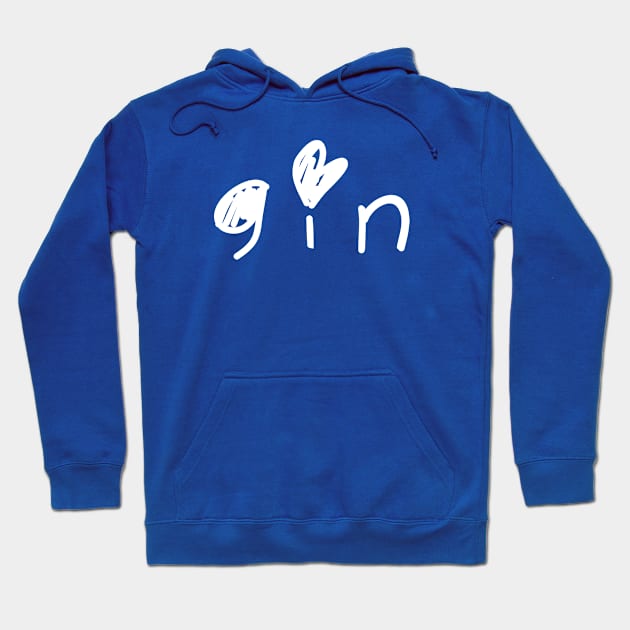 cute gin Hoodie by PsychicCat